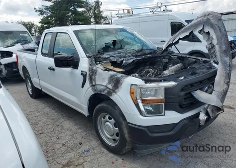 2021 Ford F150 Super Cab z USA, uszkodzony, nr VIN 1FTEX1CP5MFB37860